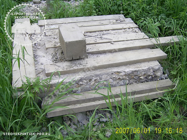  Низкая марка бетона столбчатого фундамента